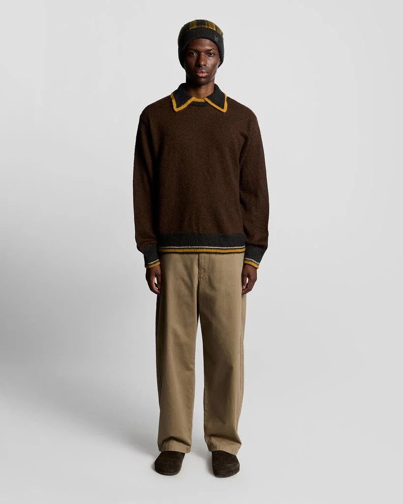 Wool Blend Tartan Beanie