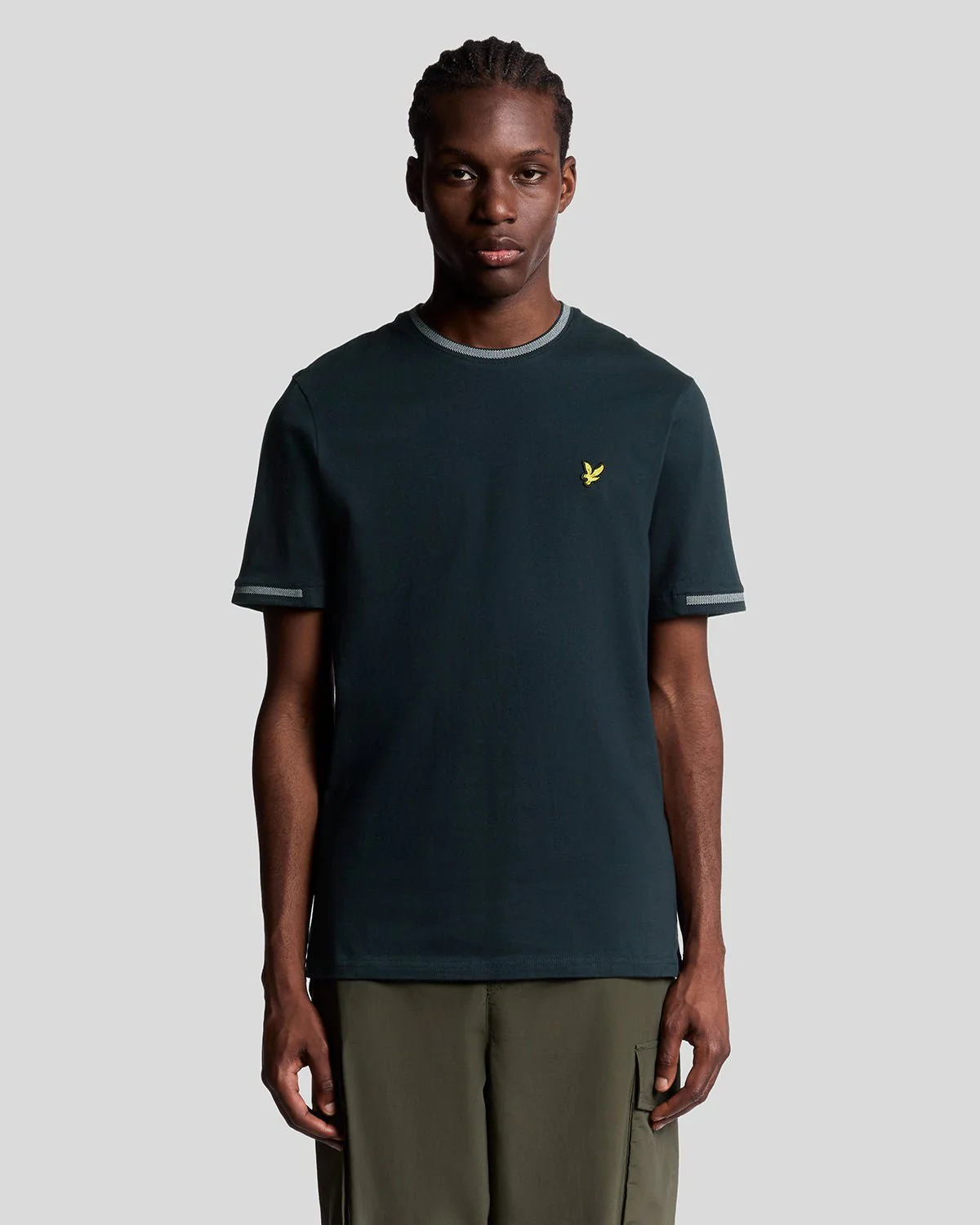 Birdseye Half Tipped T-Shirt