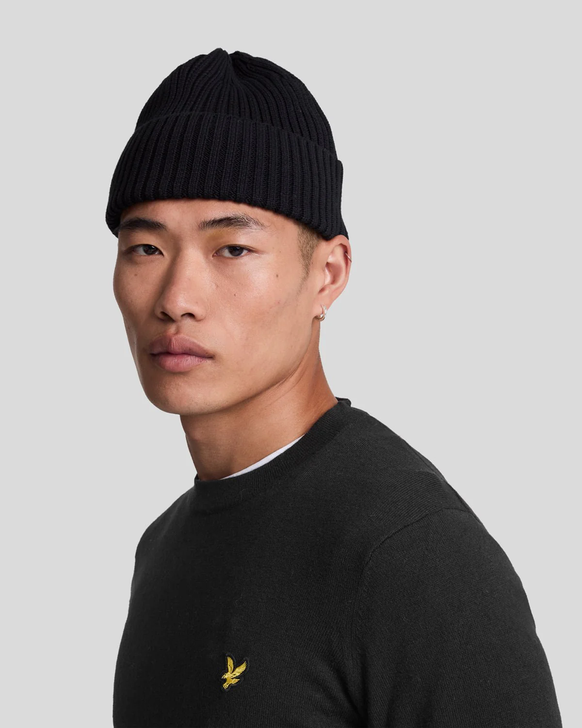 Cotton Merino Crew Neck Jumper