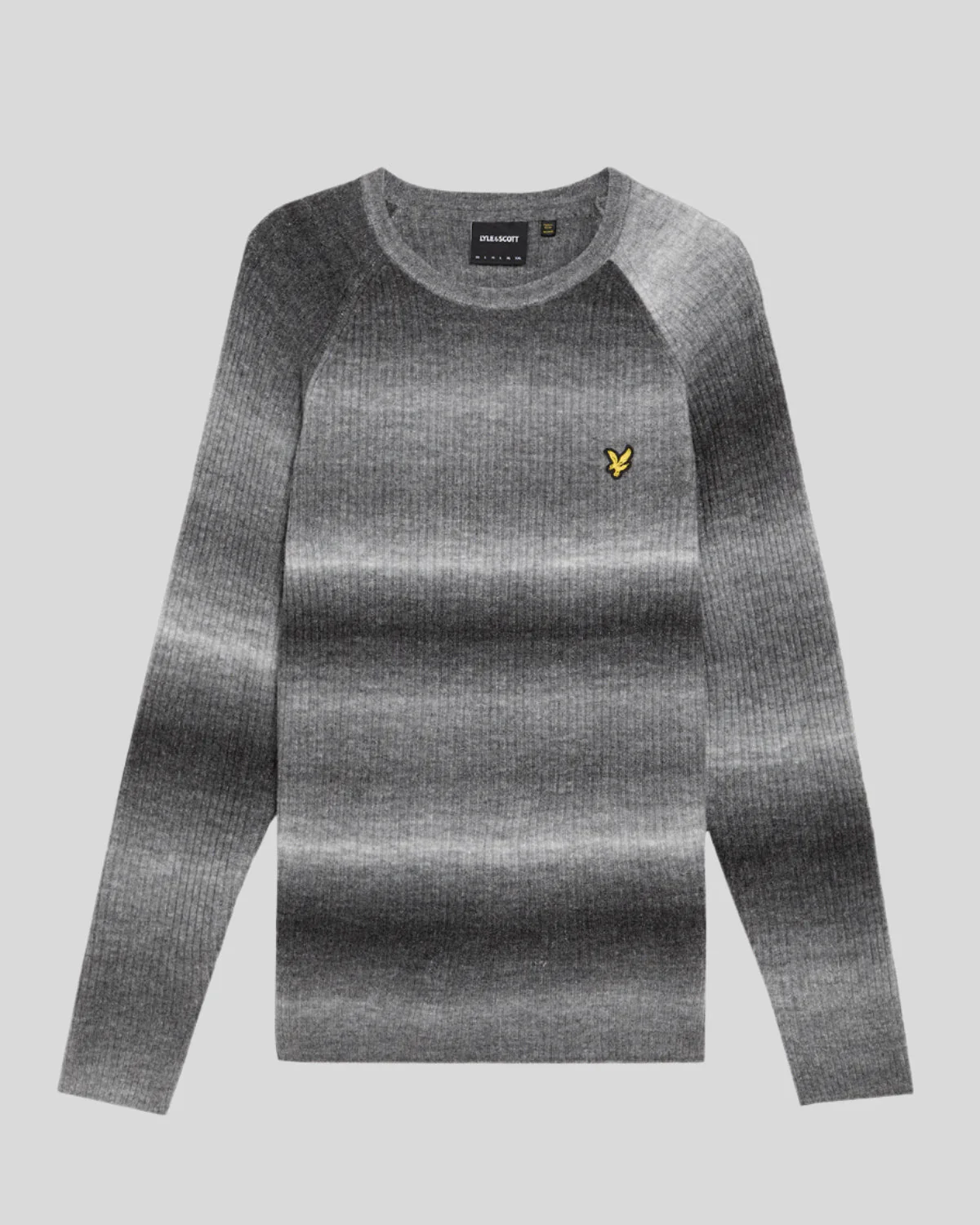 Ribbed Ombre Effect Jumper