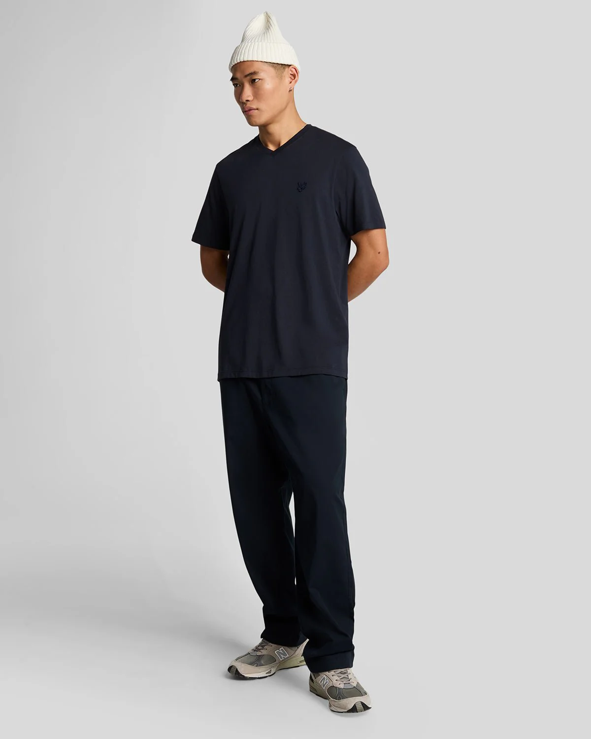 Superfine Cotton V Neck T-Shirt