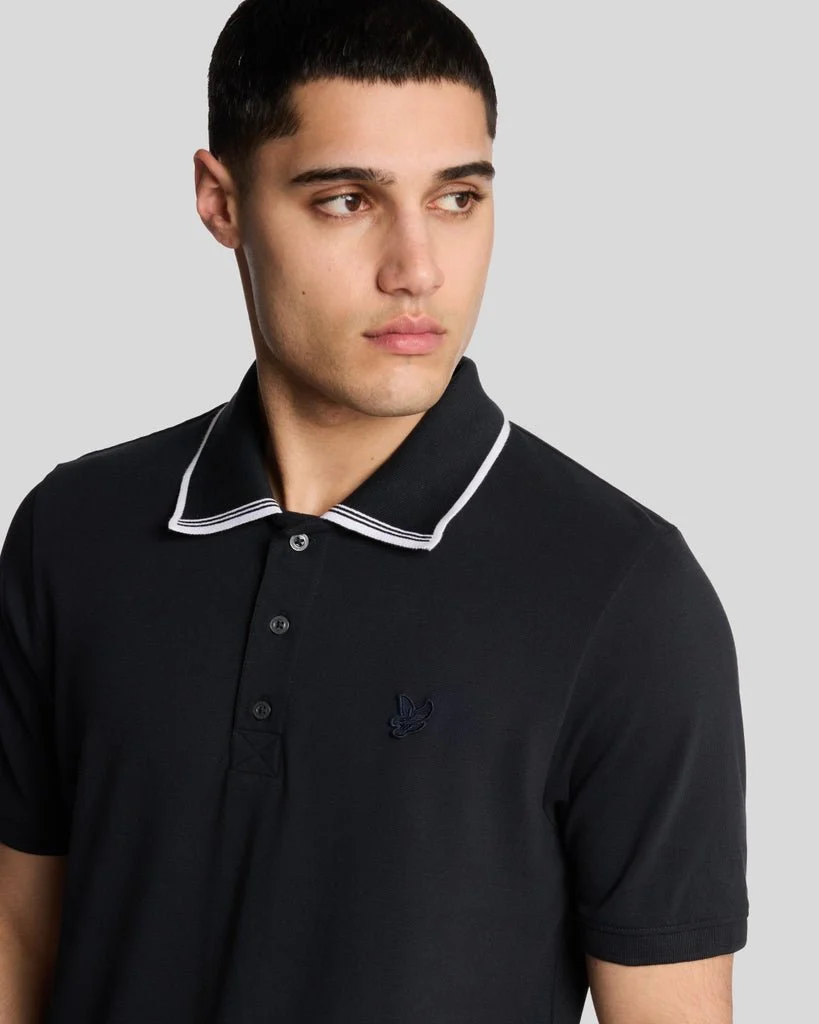 Superfine Cotton Tipped Polo Shirt