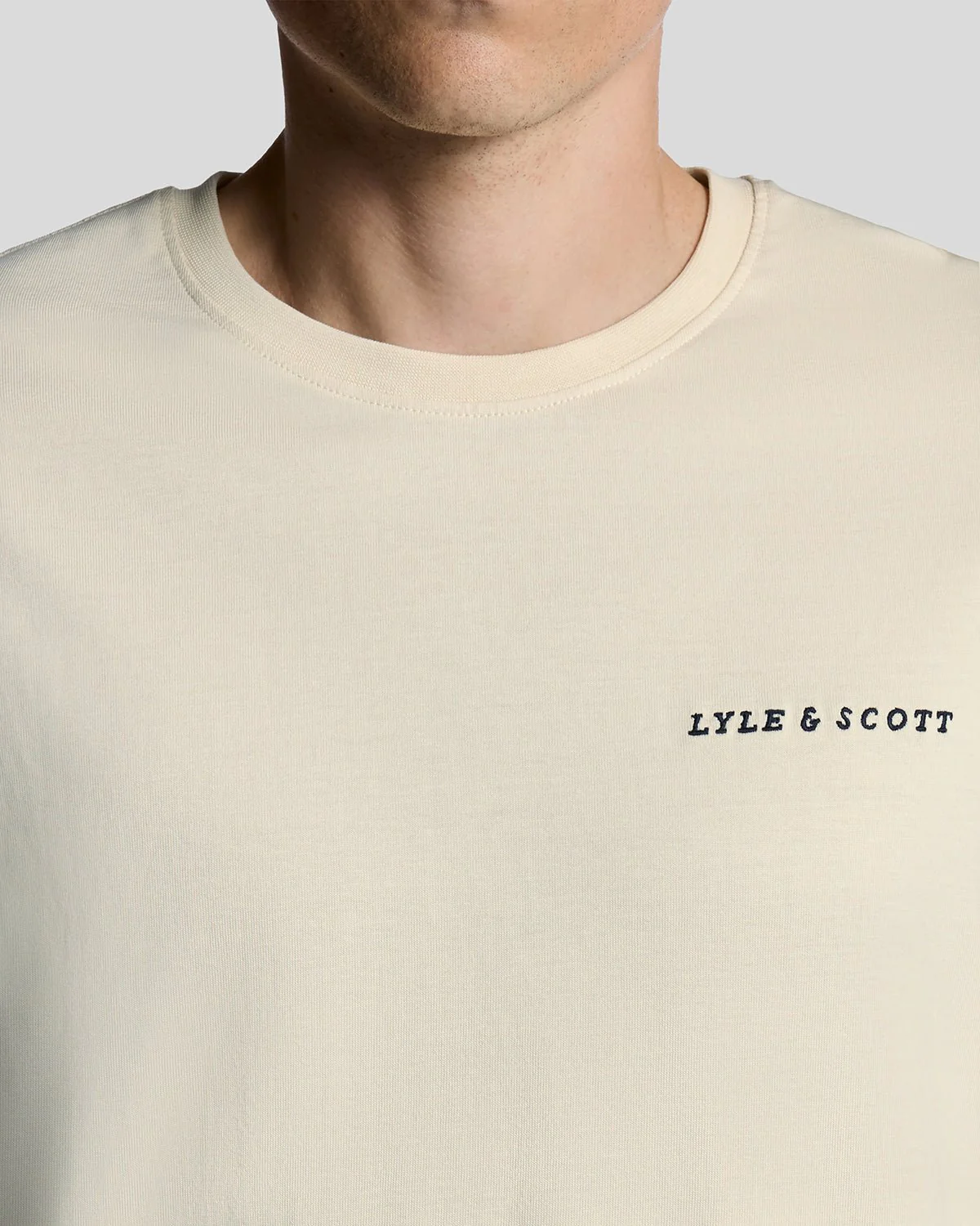Script Logo Cotton Crew Neck T-Shirt