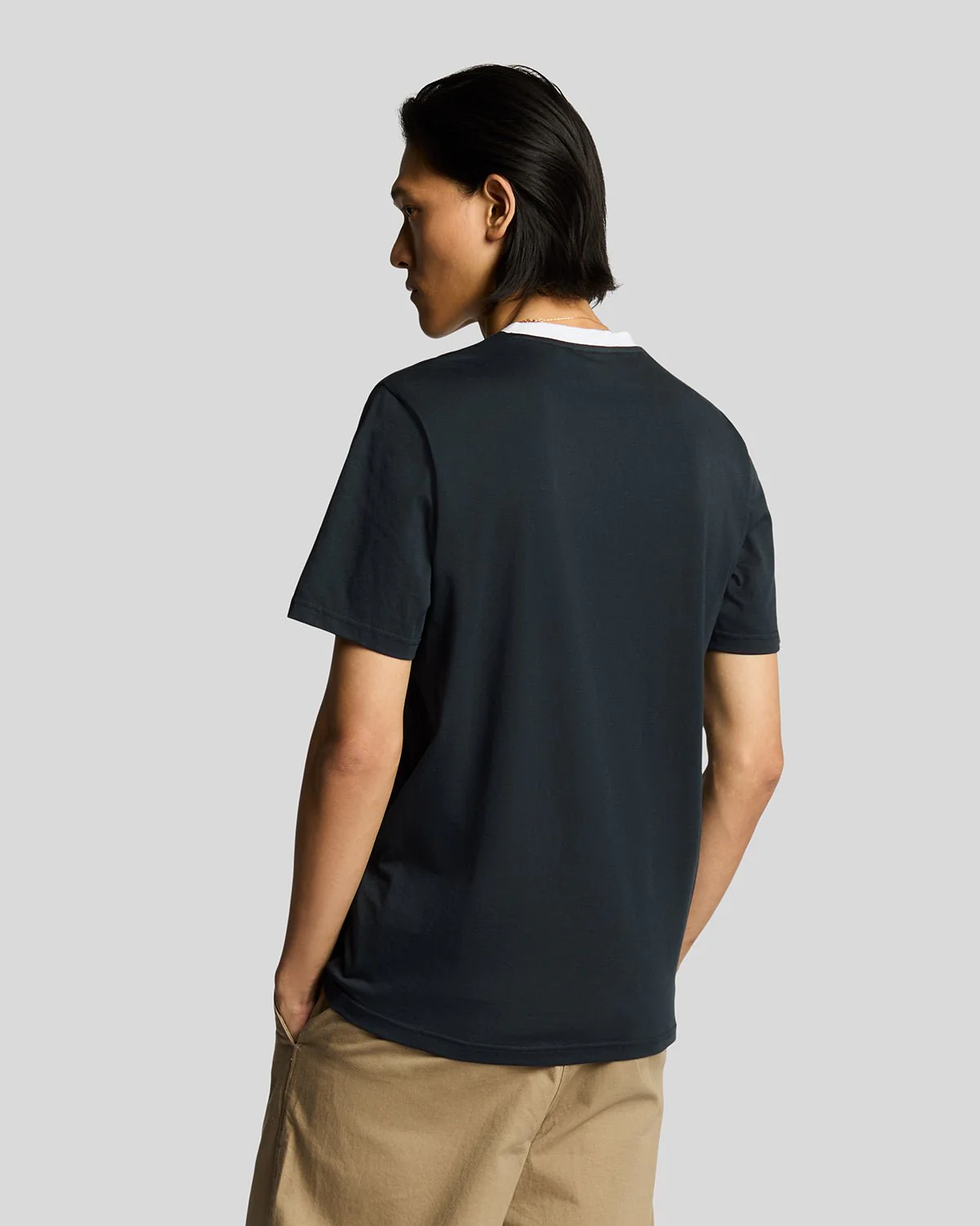 Superfine Cotton Contrast T-Shirt