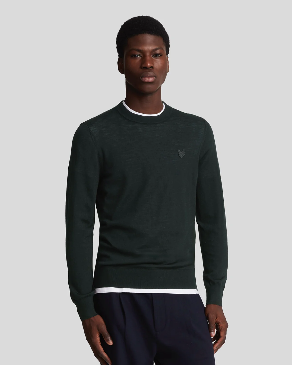 Merino Wool Crew Neck Jumper