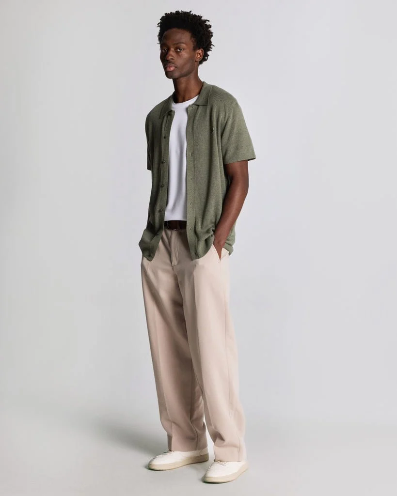 Blend Knitted Polo Shirt