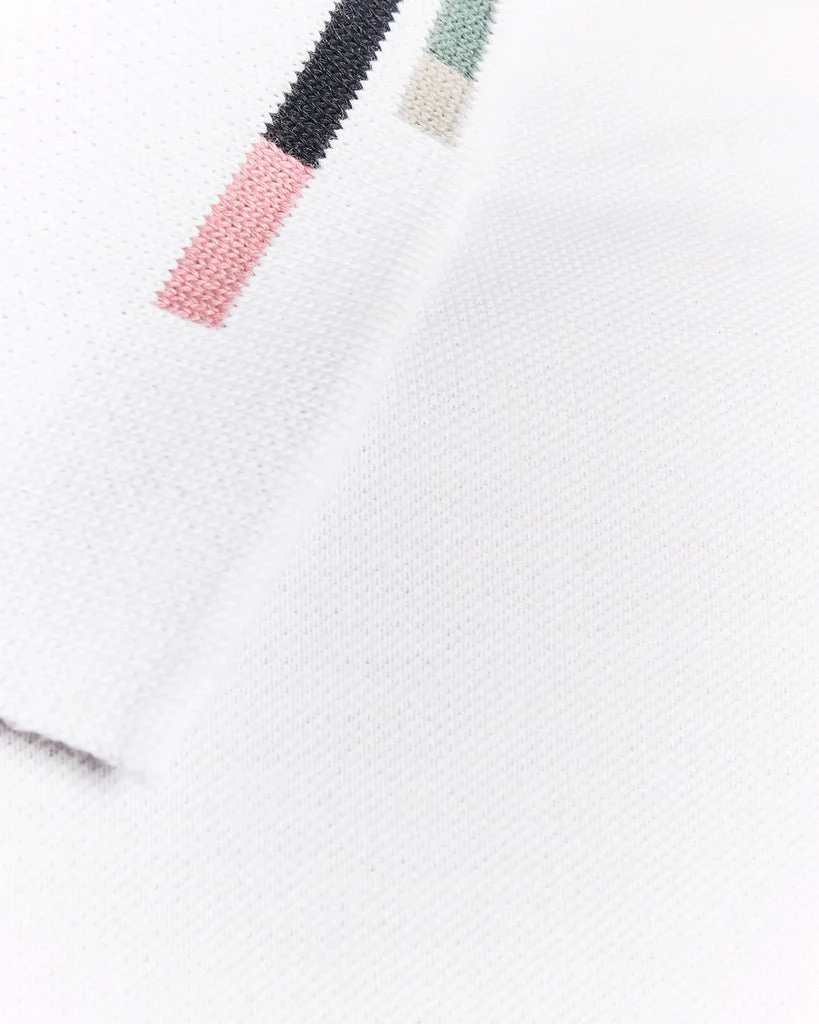 Striped Tipped Polo Shirt