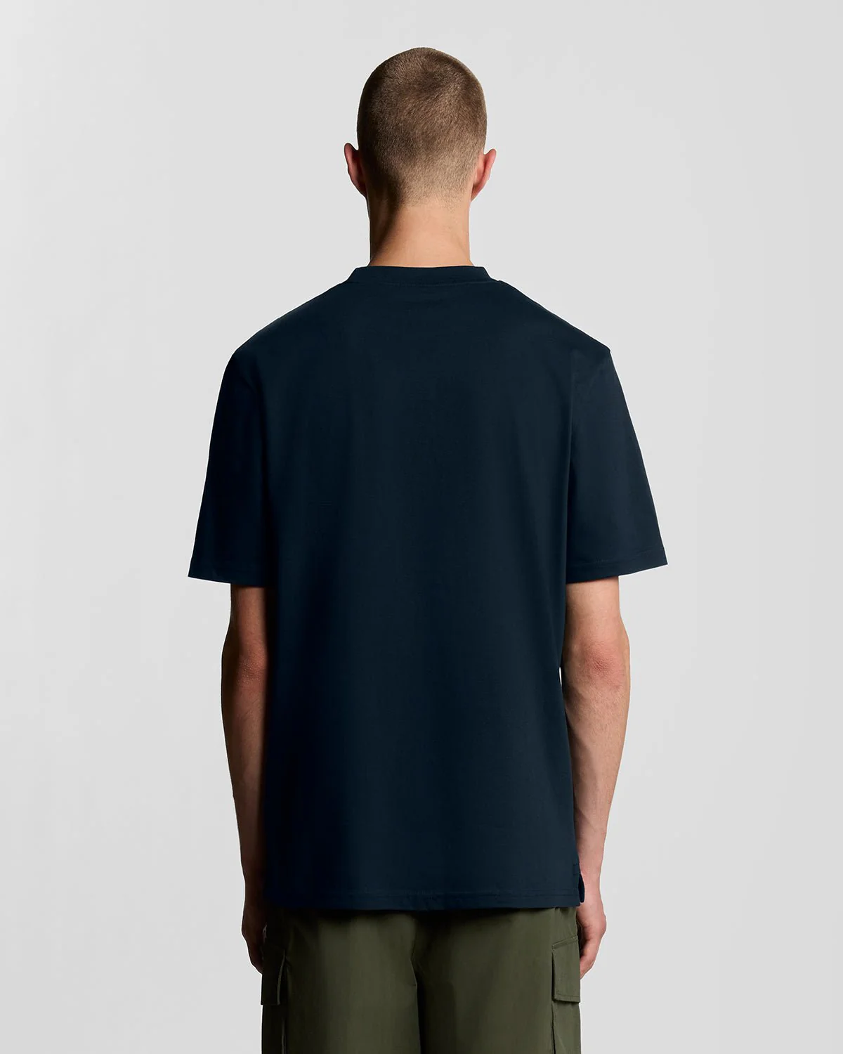 Oversized Cotton Crew Neck T-Shirt