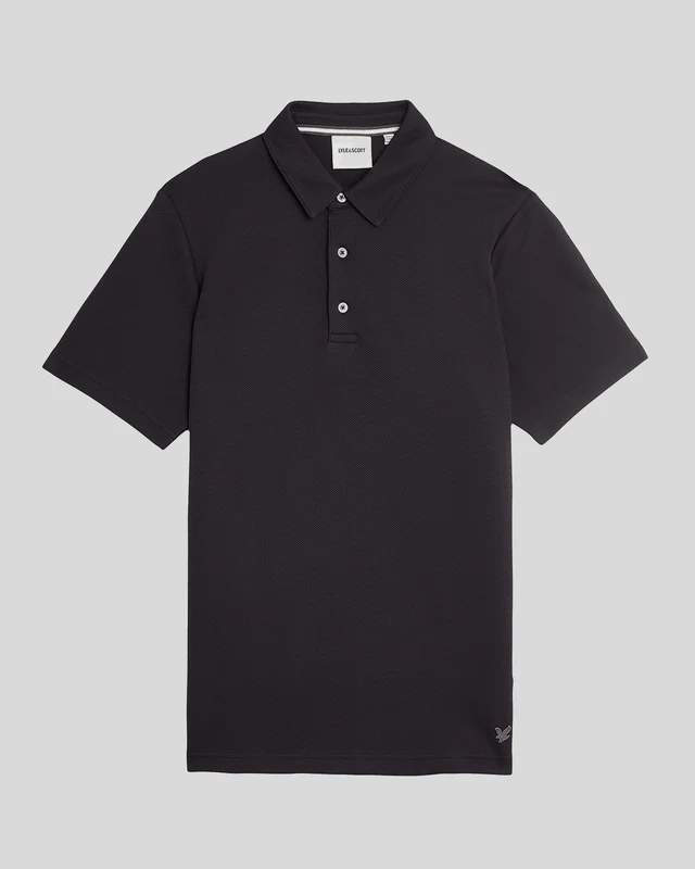 Twill Texture Polo Shirt