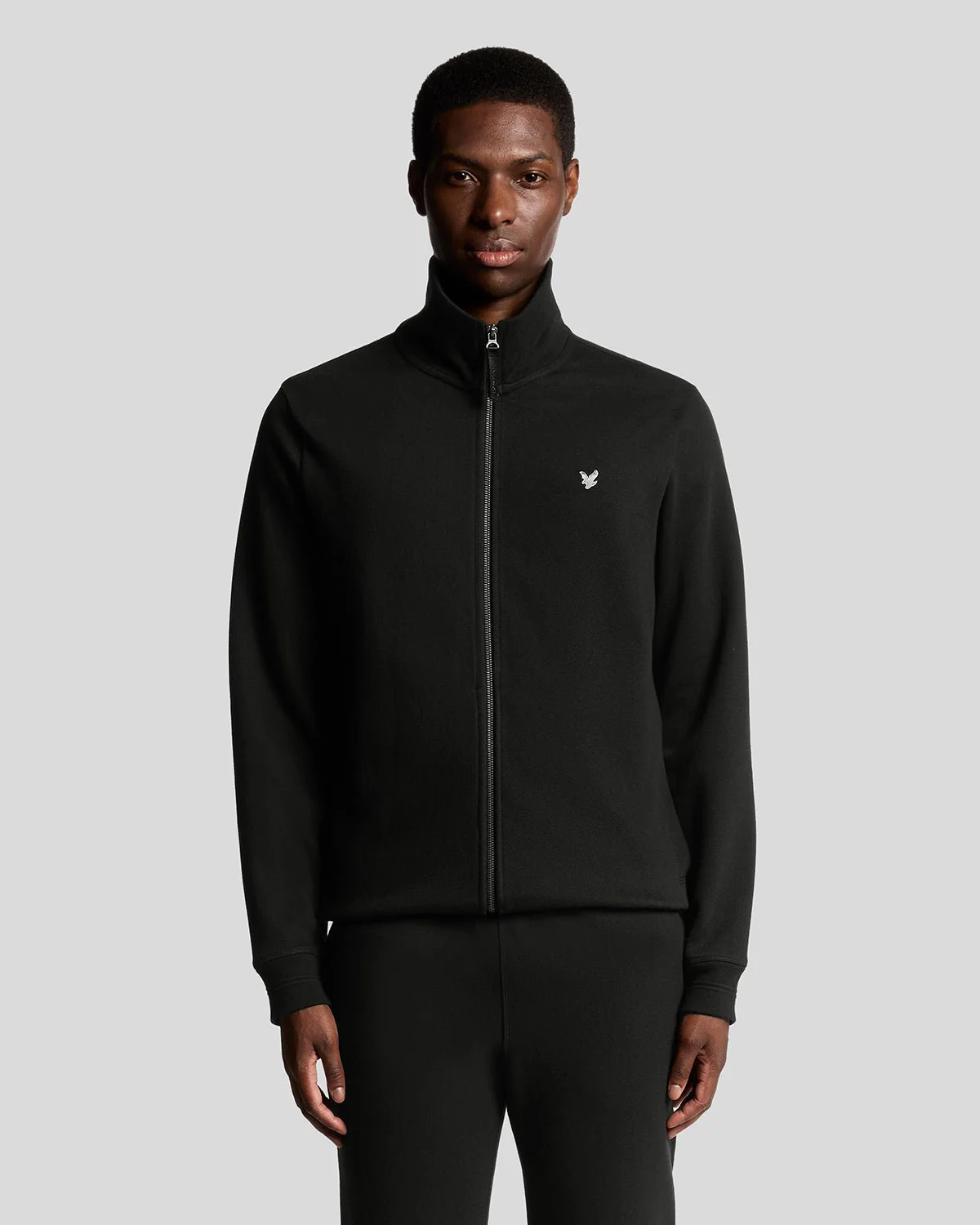 Diagonal Weave Track Jacket