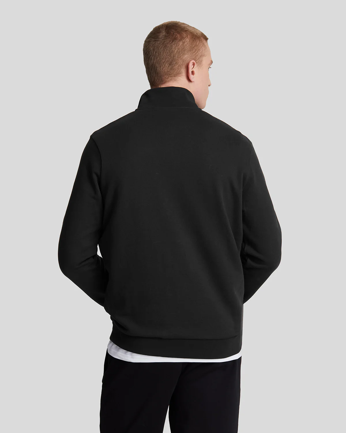 Cotton Loopback 1/4 Zip Sweatshirt