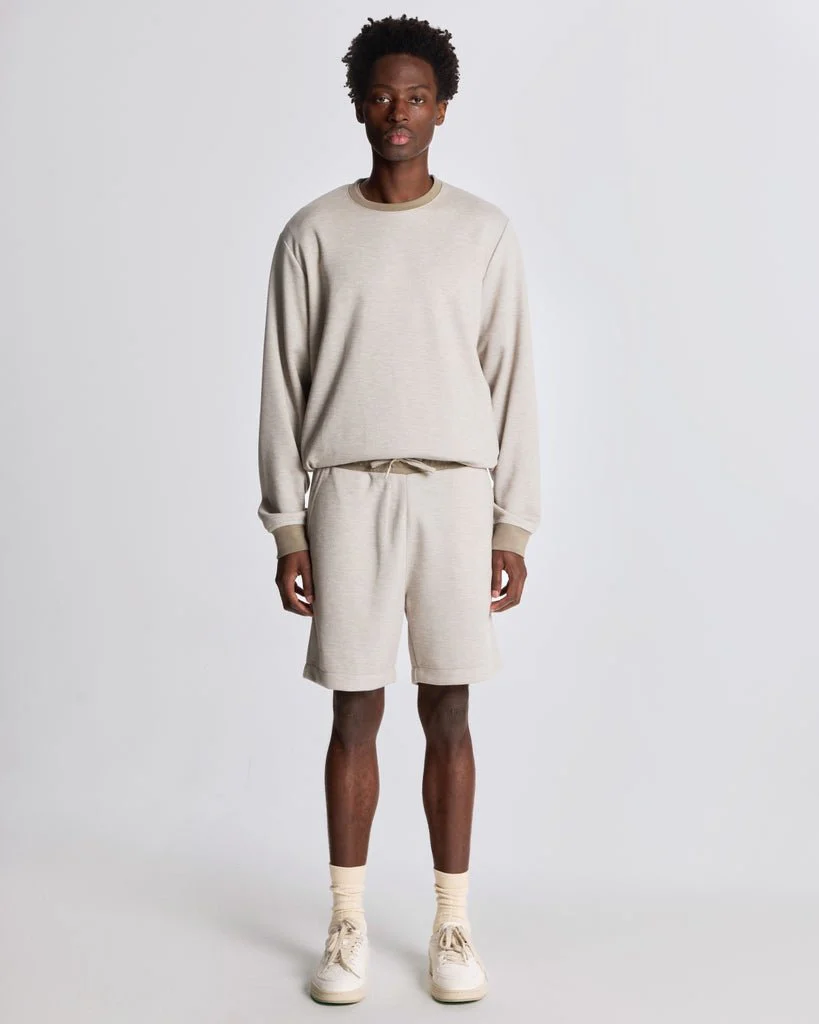 Two Tone Sweat Shorts