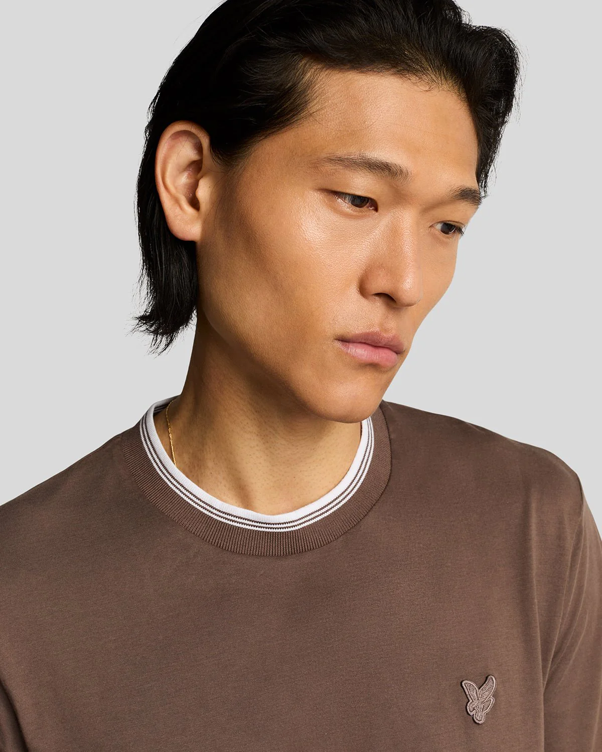 Superfine Cotton Tipped T-Shirt