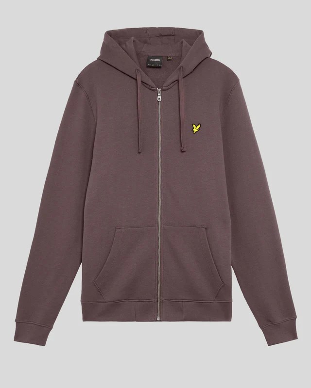 Loopback Cotton Full Zip Hoodie