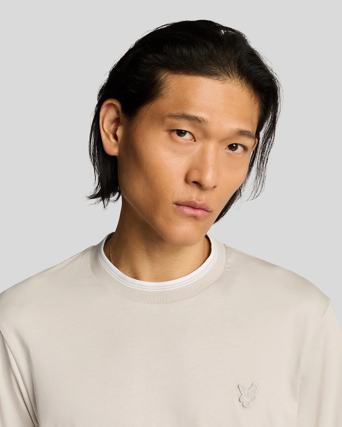 Superfine Cotton Tipped T-Shirt