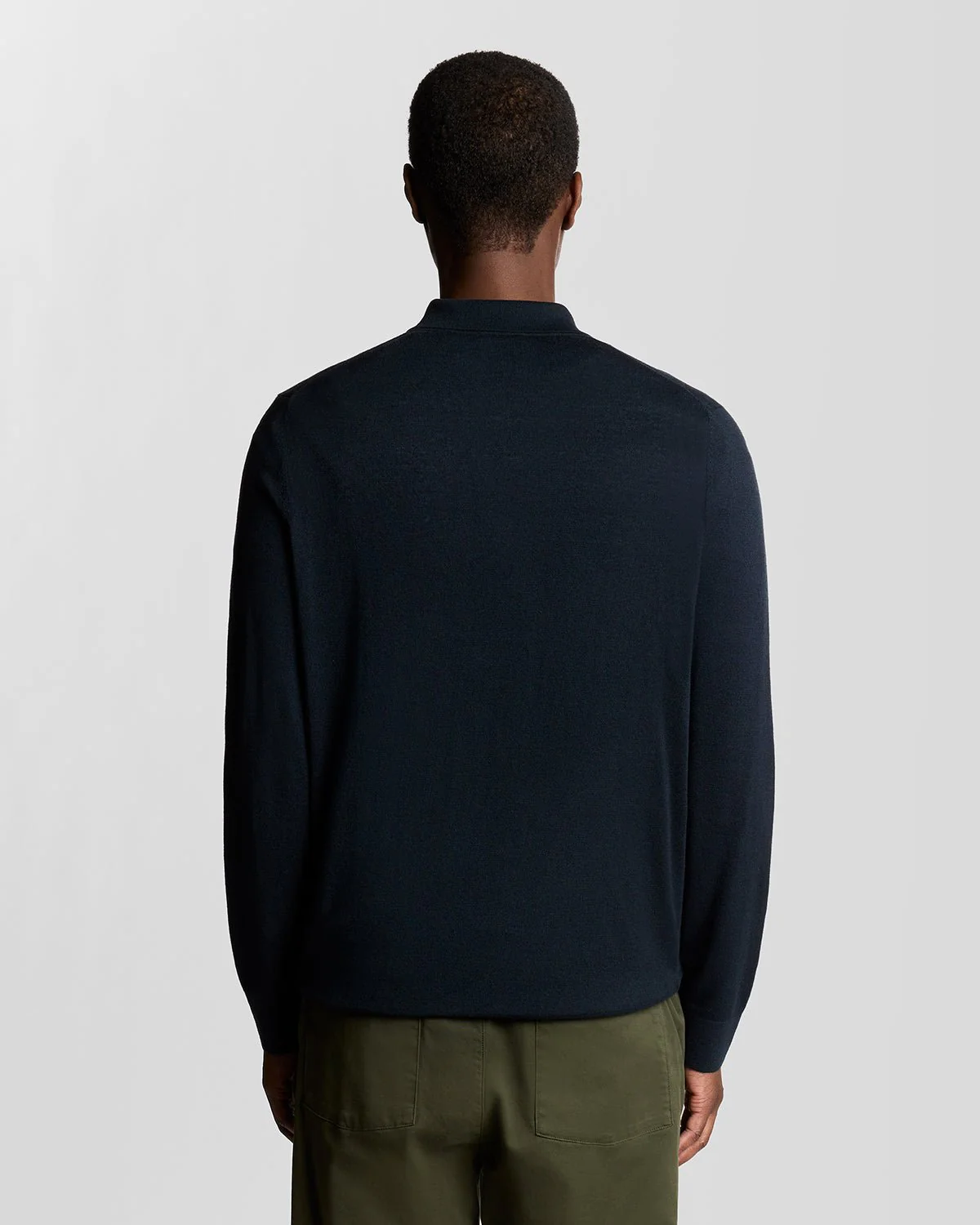 Wool Blend Cable Knit Shirt