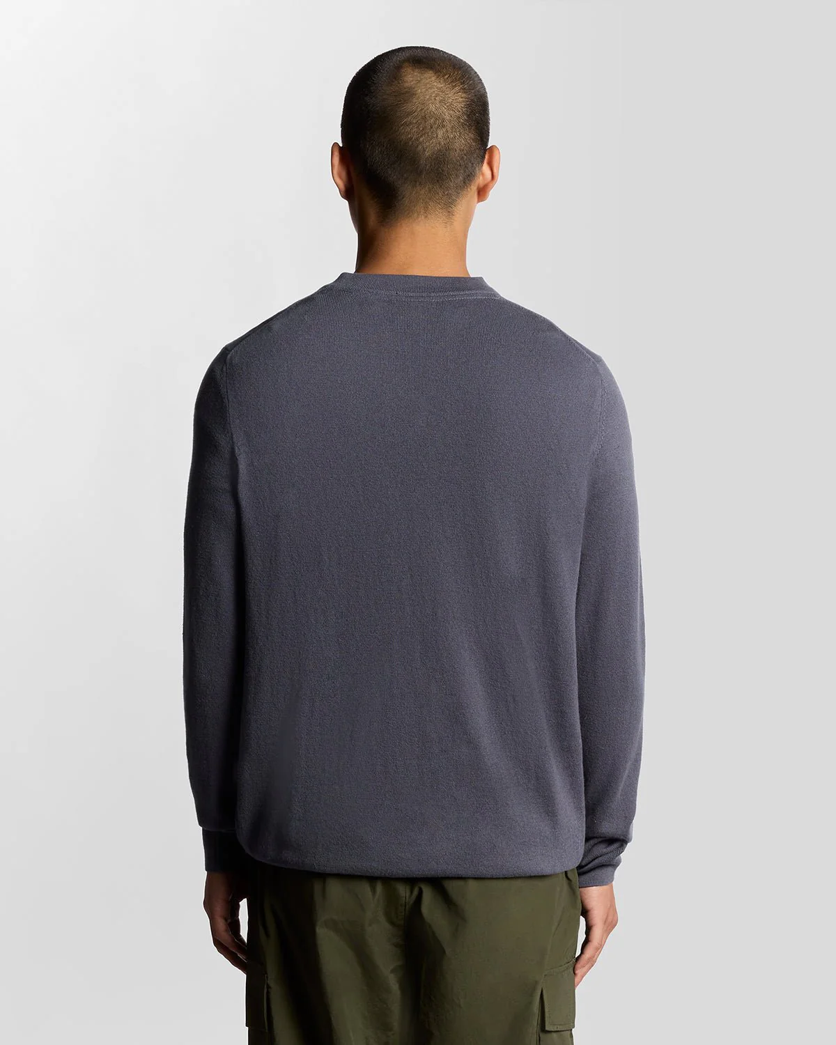 Cotton Merino V Neck Jumper