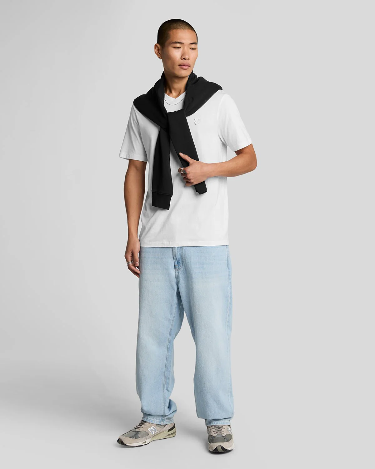 Superfine Cotton V Neck T-Shirt