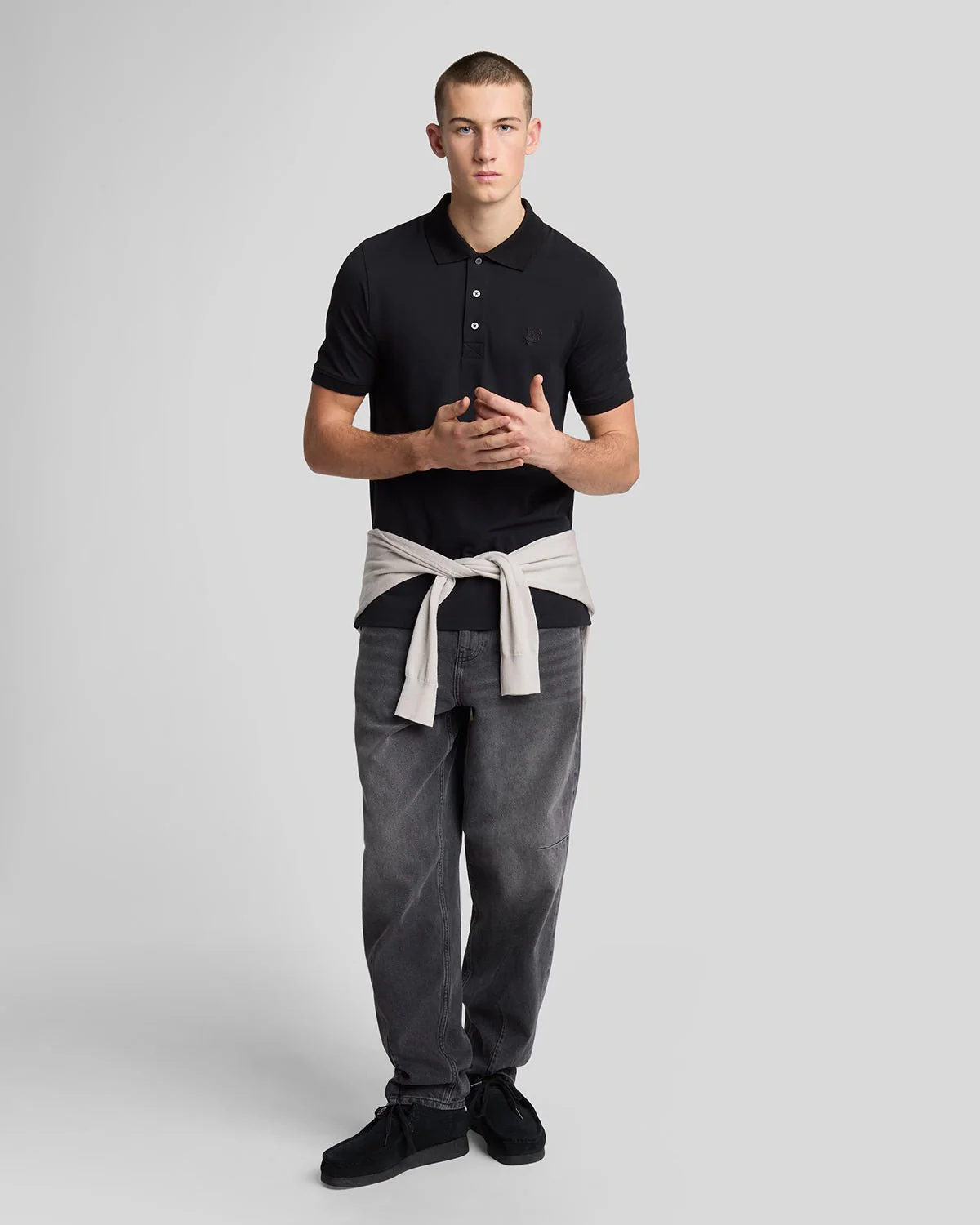 Superfine Cotton Polo Shirt