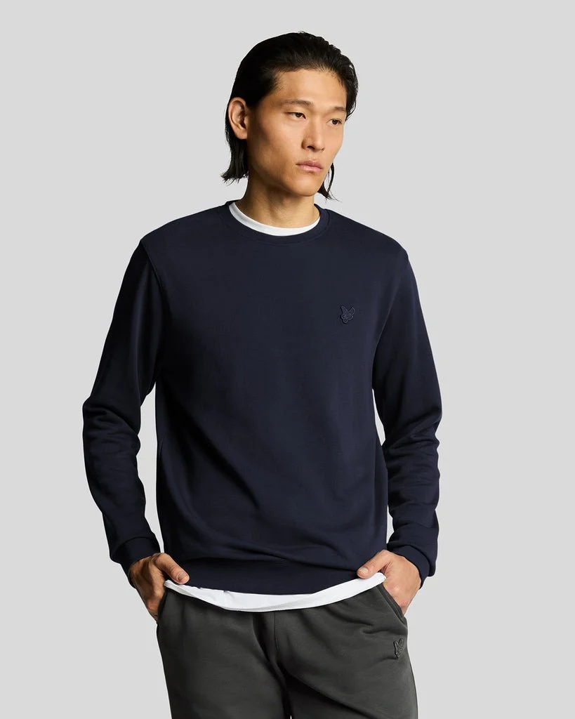 Superfine Cotton Crew Neck Sweatshirt