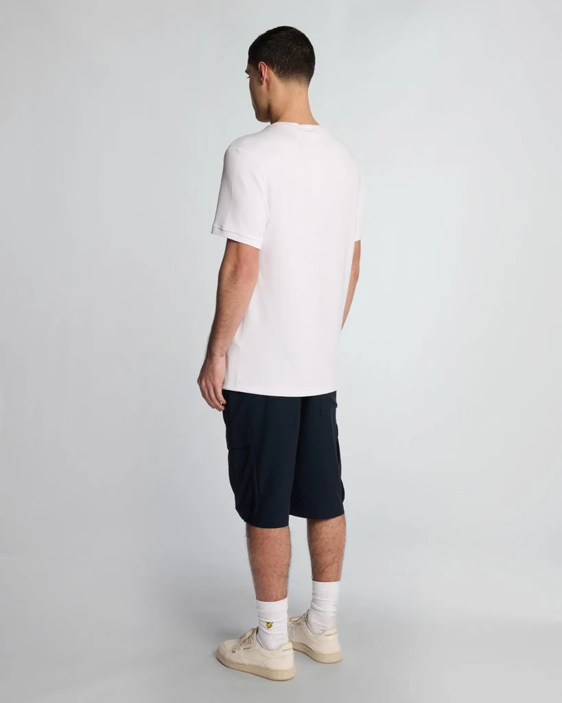 Cotton Linen Cargo Shorts