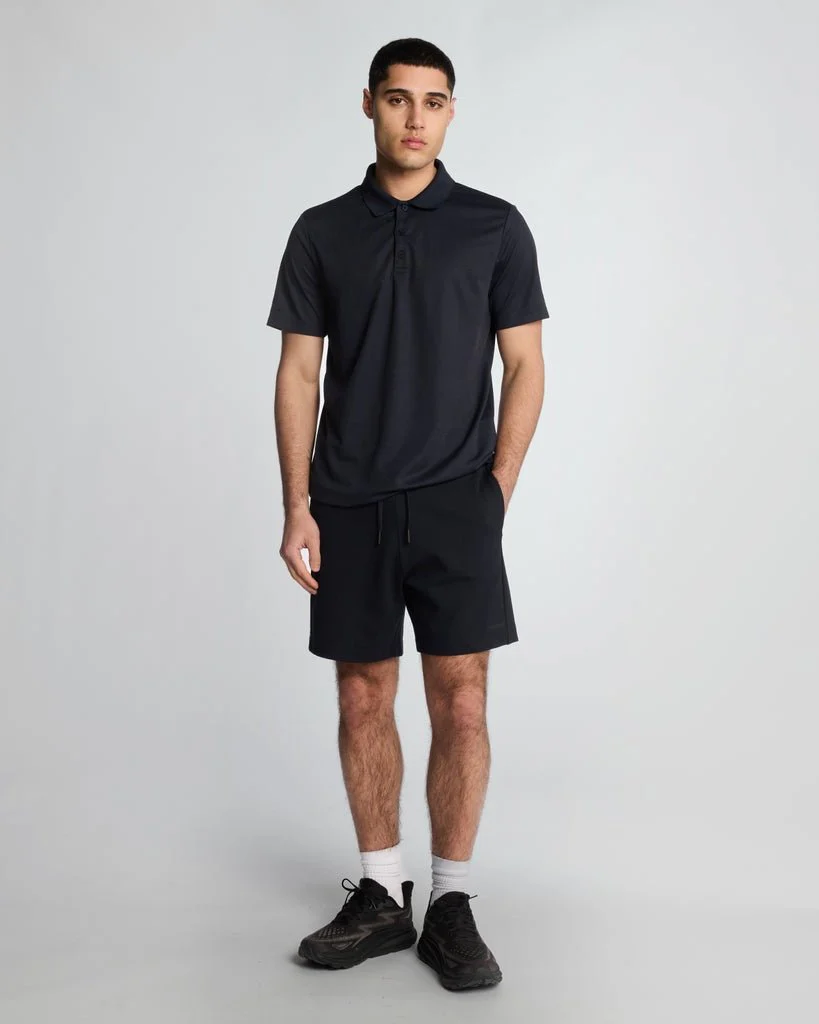 Twill Interlock Sweat Shorts