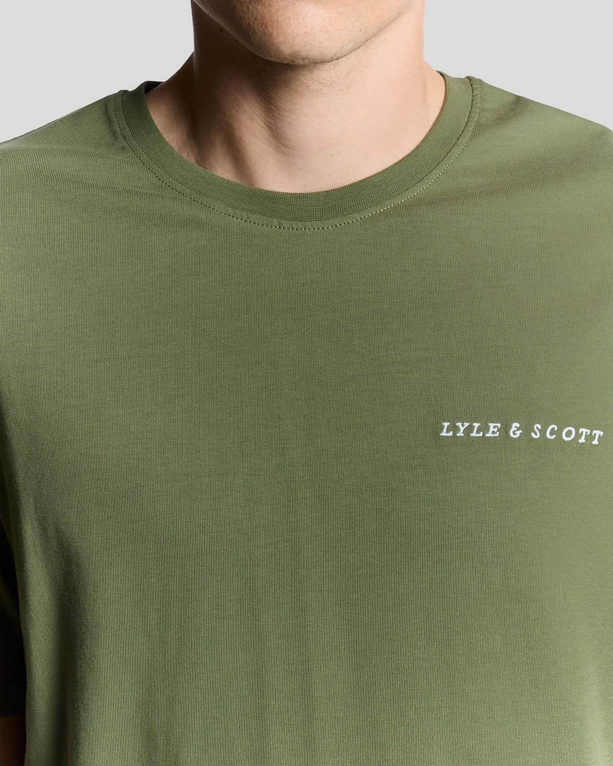 Script Logo Cotton Crew Neck T-Shirt