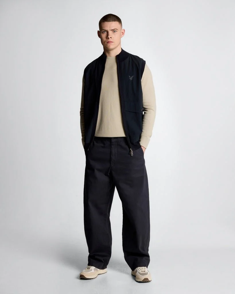 Superfine Cotton Crew Neck Jumper