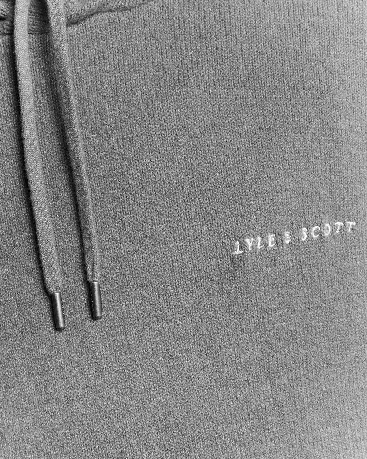 Knitted Script Hoodie