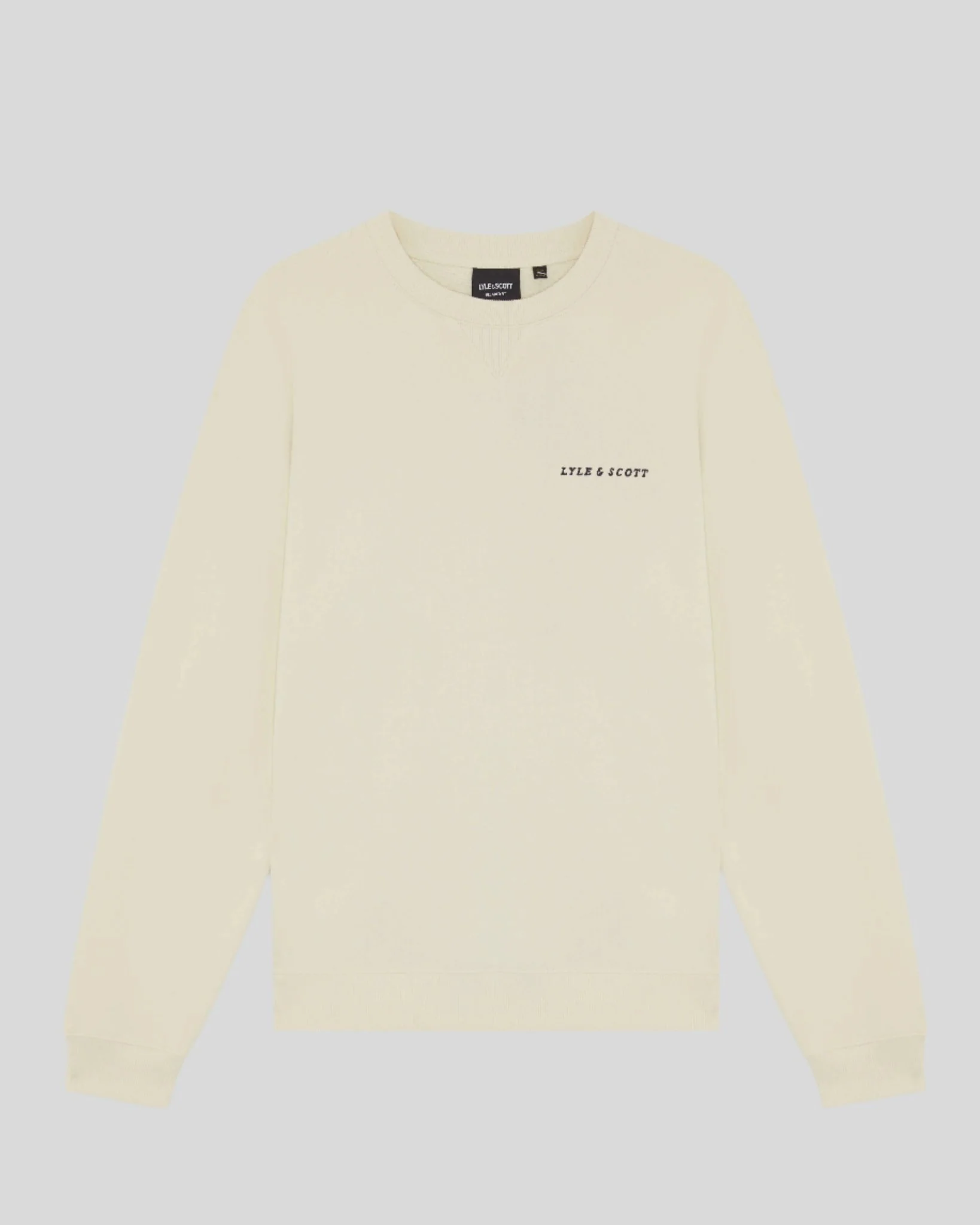 Script Brushback Fleece Sweatshirt