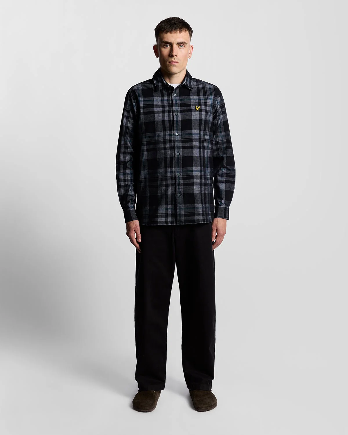 Tartan Check Corduroy Shirt