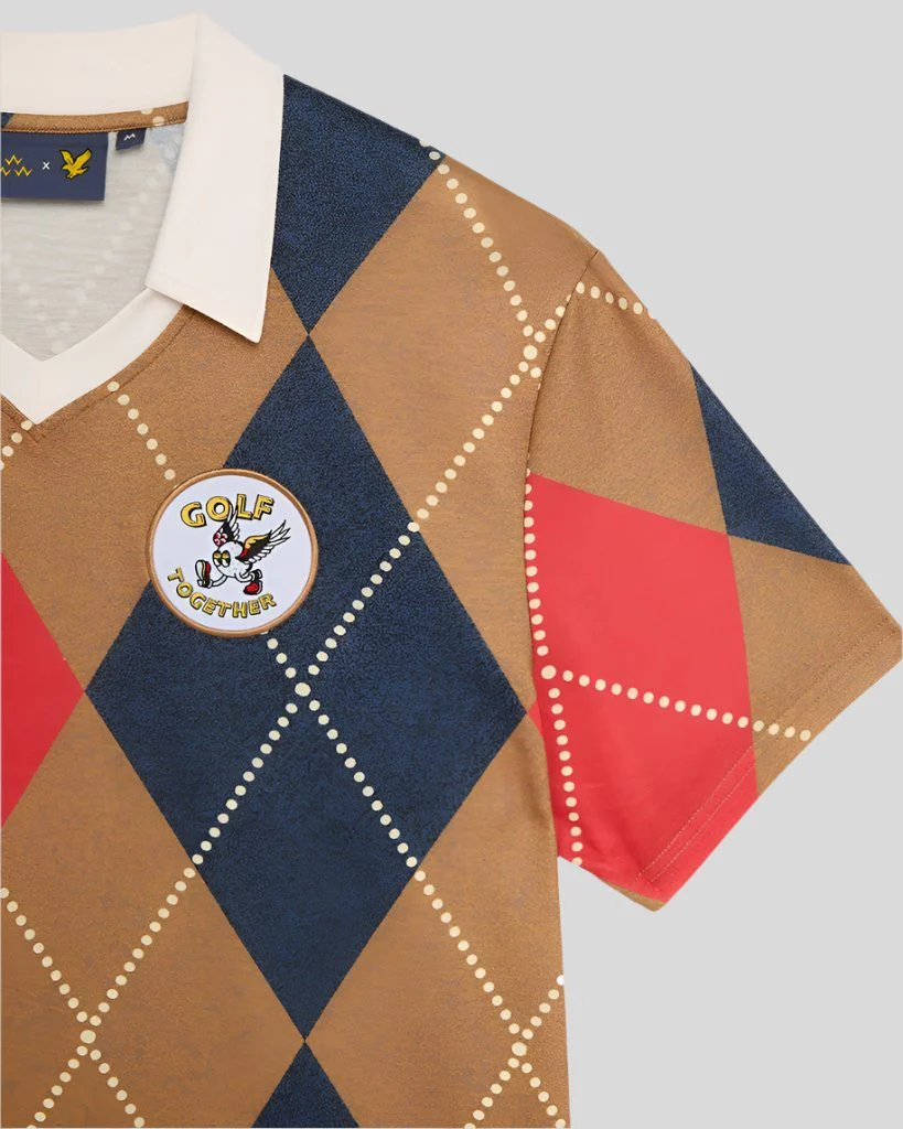 Revere Argyle Golf Polo Shirt