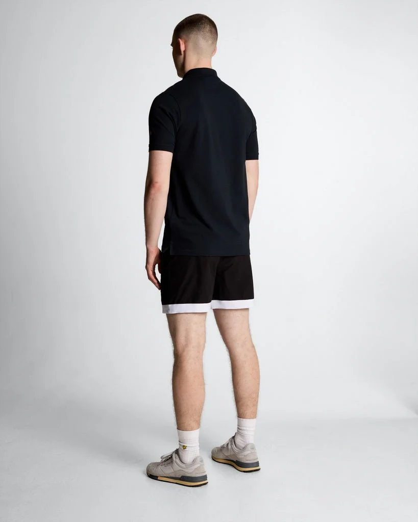 Contrast Hem Swim Shorts