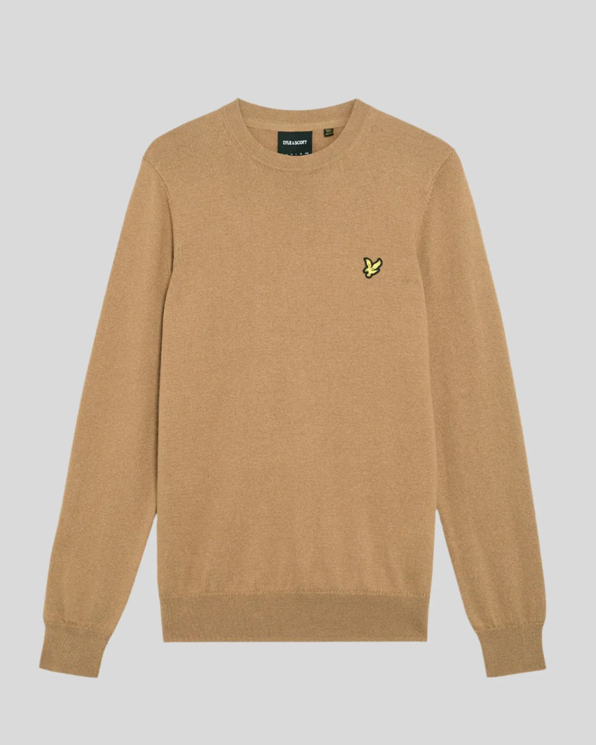 Cotton Merino Crew Neck Jumper