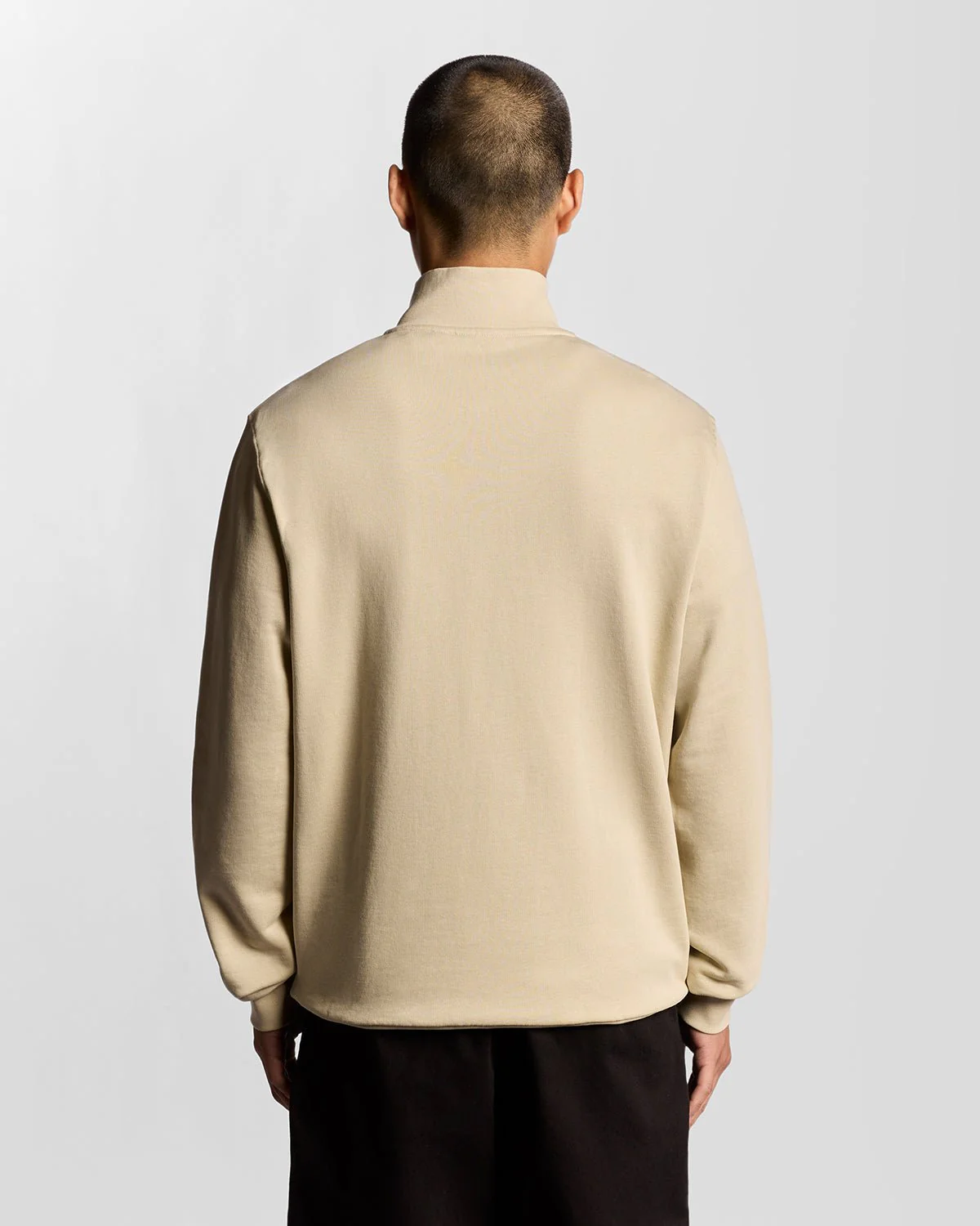 Cotton Loopback 1/4 Zip Sweatshirt