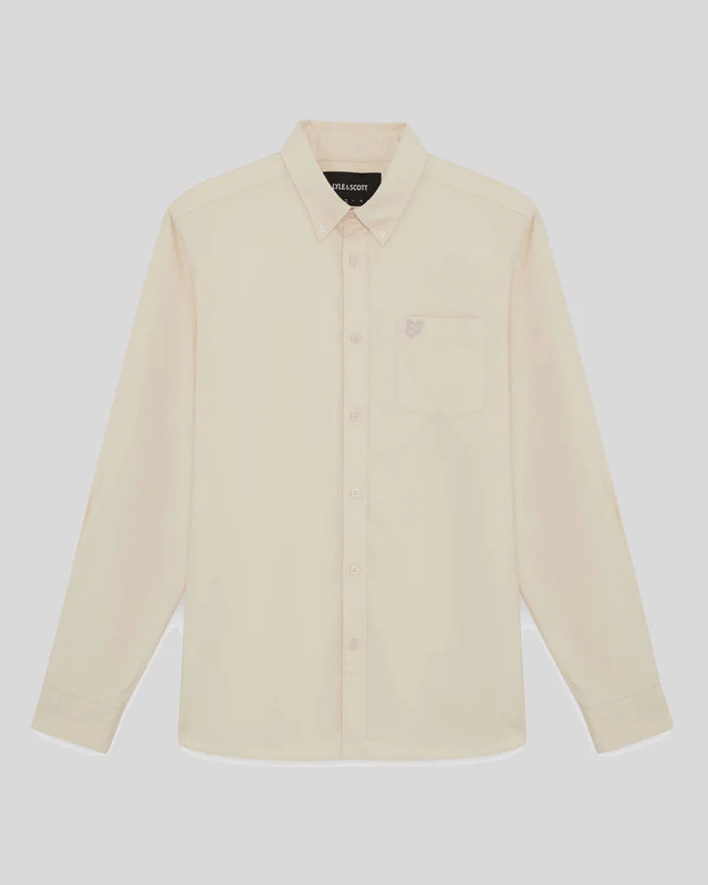 Tonal Button Down Oxford Shirt