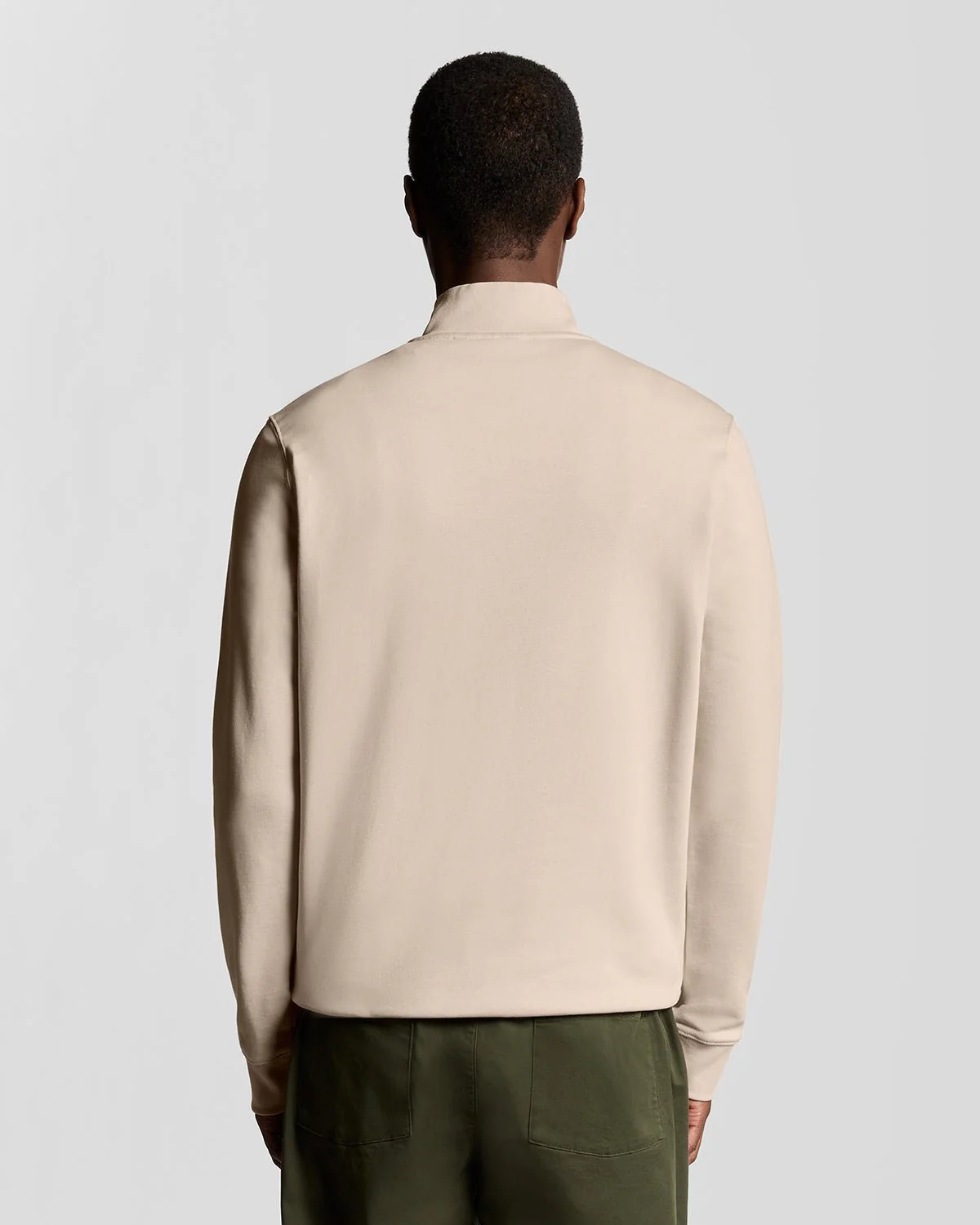 Superfine Cotton 1/4 Zip Sweatshirt