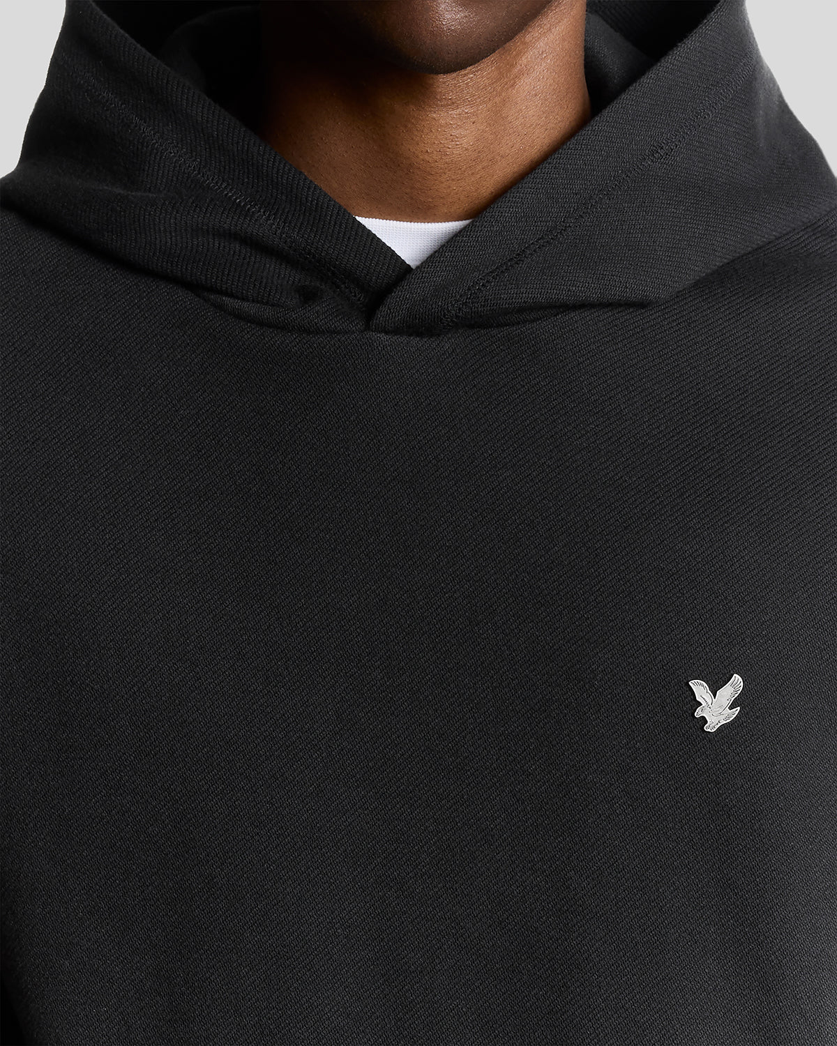 Diagonal Weave Hoodie