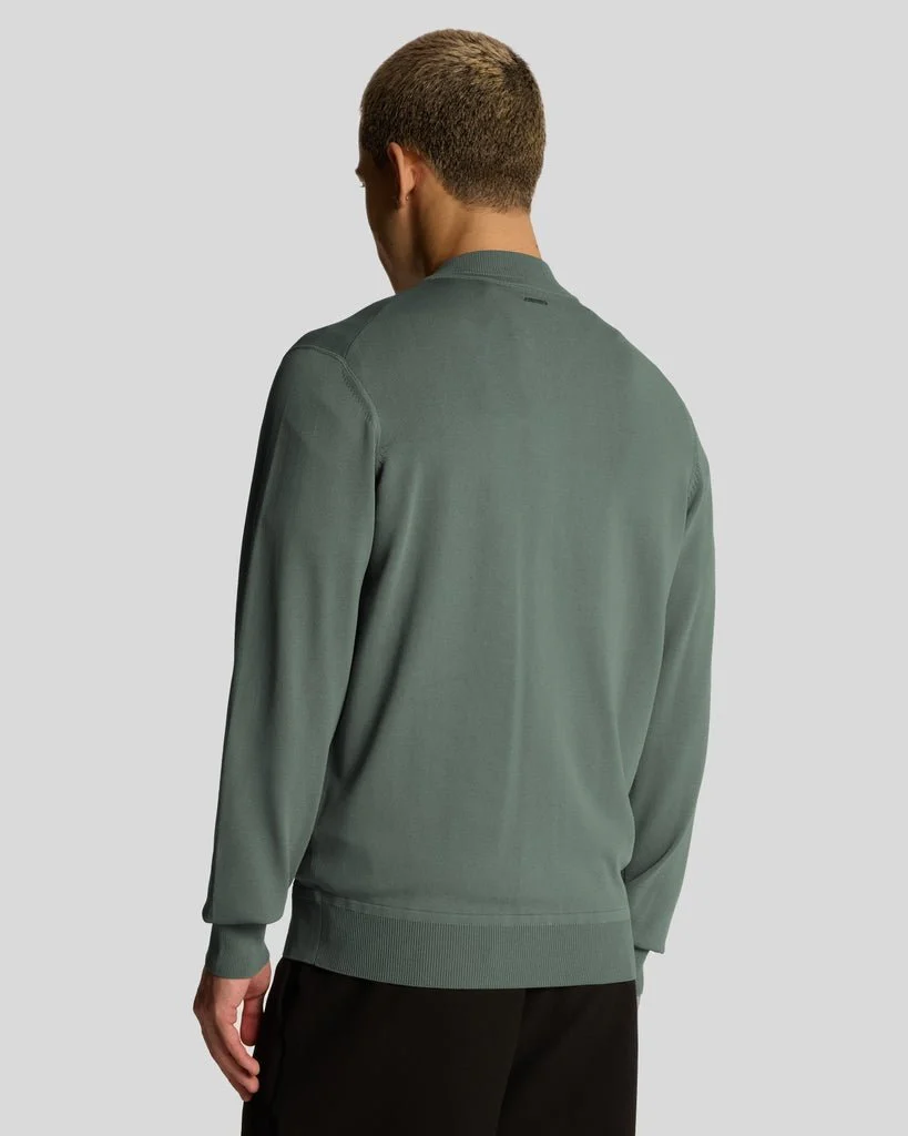 Cargo Bomber Collar Cardigan