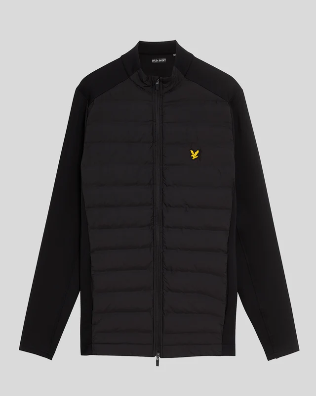 Golf Hybrid Quilted Zip Jacket