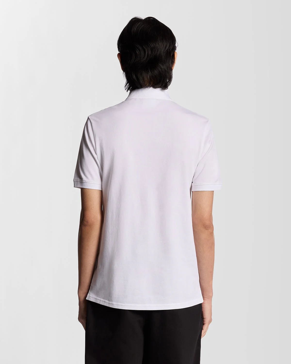 Superfine Cotton Zip Polo Shirt