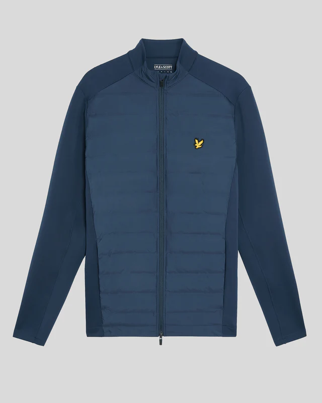 Golf Hybrid Quilted Zip Jacket