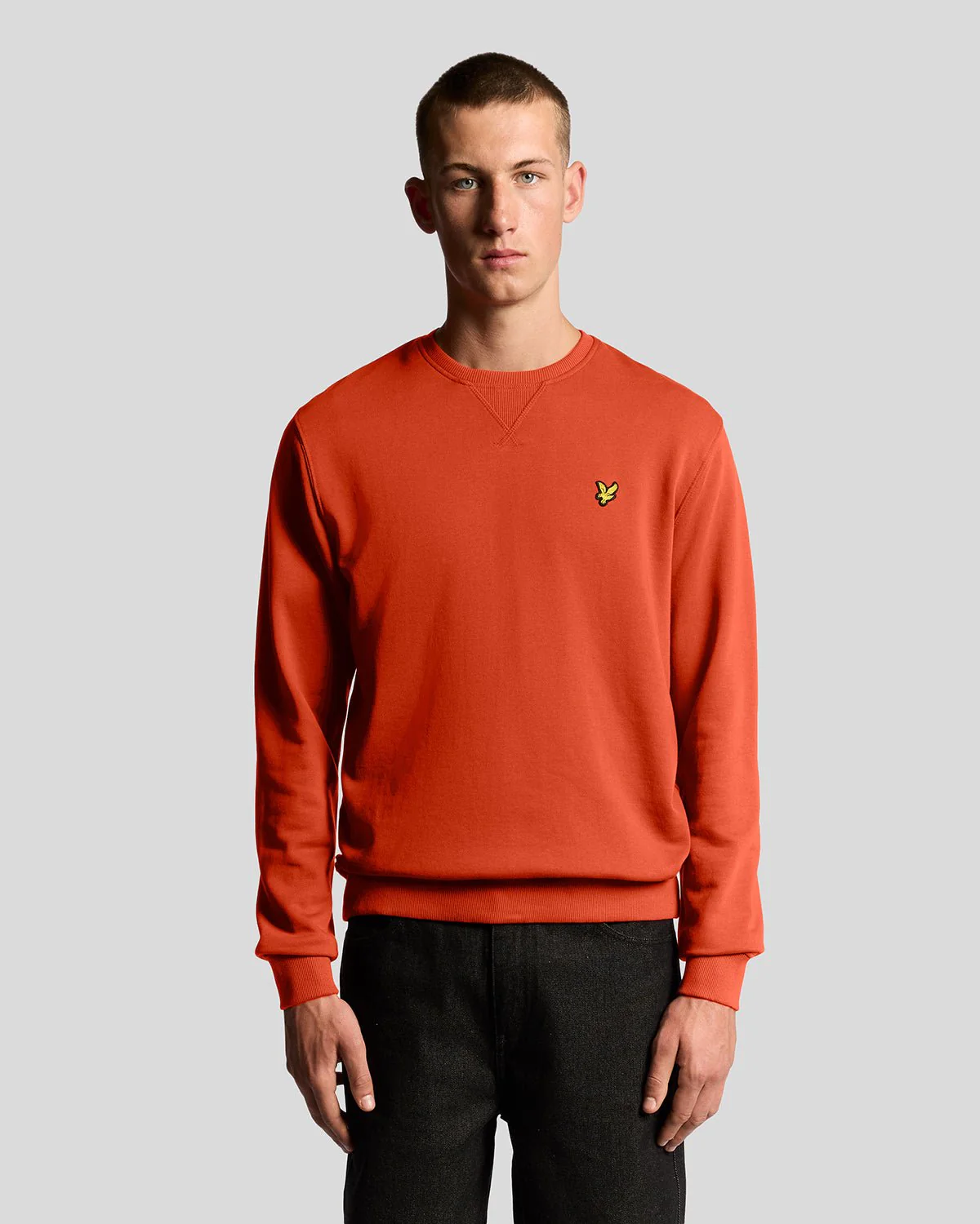 Cotton Crew Neck Sweatshirt