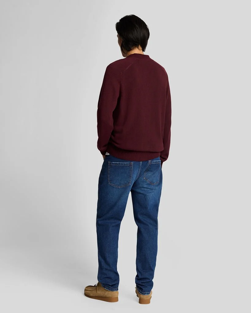 Regular Fit Tapered Denim Jeans