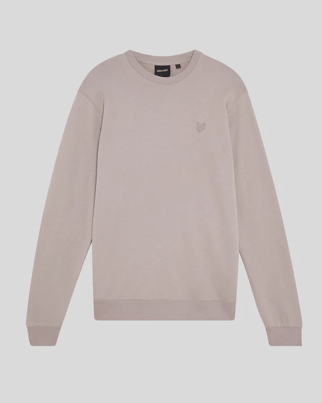 Superfine Cotton Crew Neck Sweatshirt