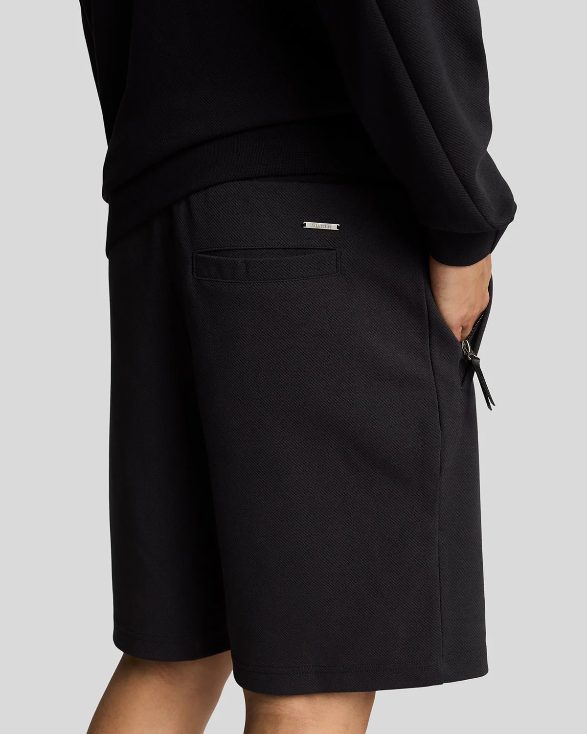 Diagonal Interlock Shorts