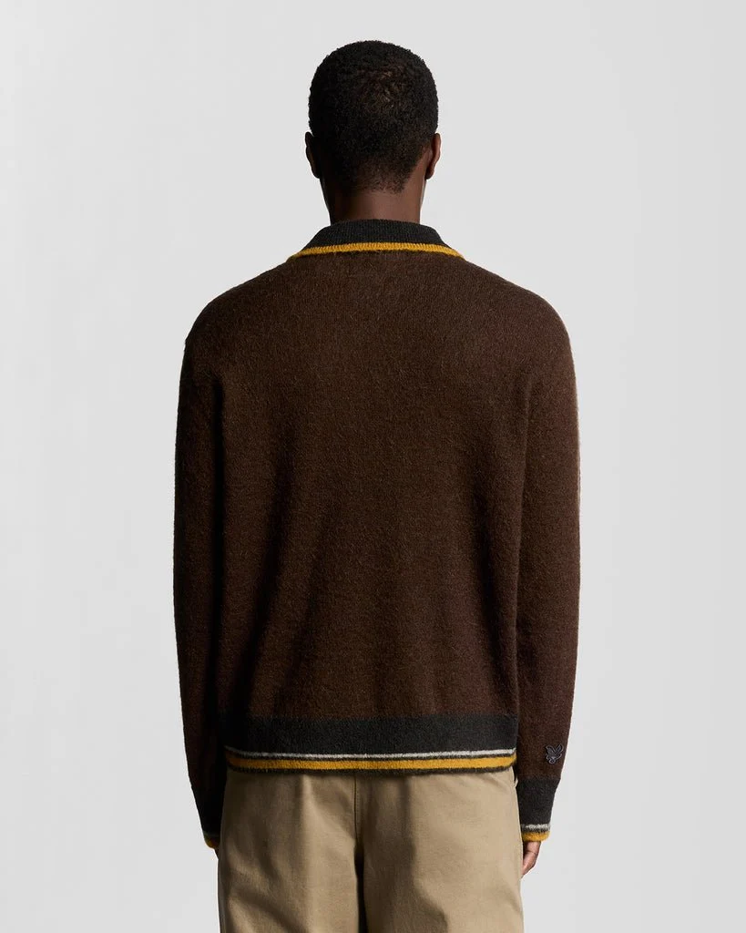 Wool Blend Collared Jumper