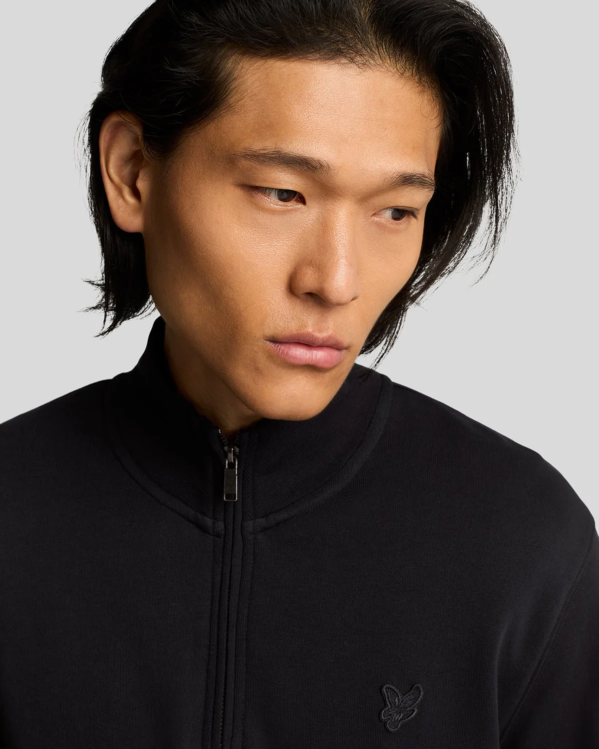 Superfine Cotton 1/4 Zip Sweatshirt