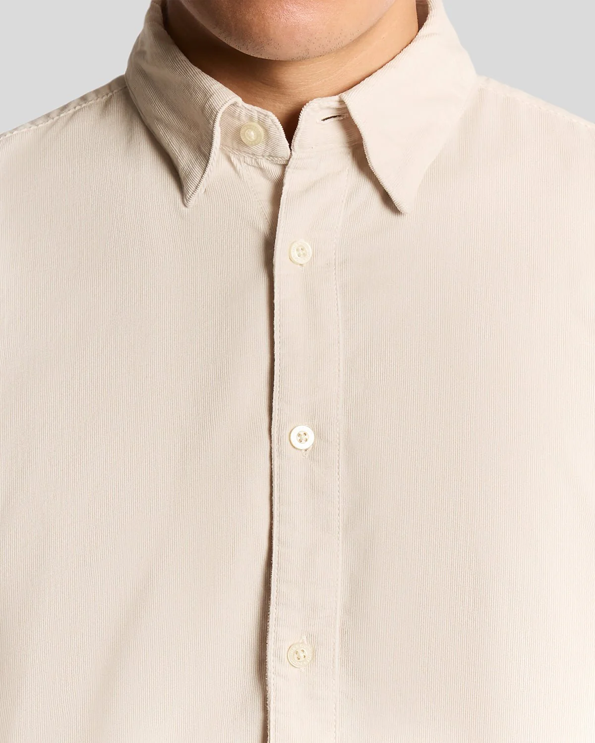 Fine Rib Corduroy Shirt