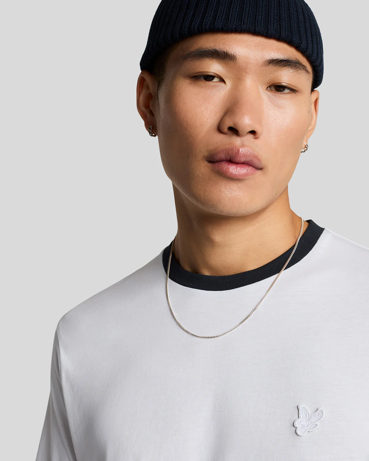 Superfine Cotton Contrast T-Shirt